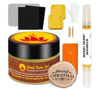 Kit de Bolígrafo de Pasta para Quemar Madera, Gel de Combustión de 4 Onzas, Marcador de Doble Cara para Bricolaje, Hermosa Combustión en Minutos