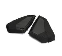 Kit De Bolsa Almacenamiento para Puerta Inferior UTV, Color Negro Y Fibra Carbono, para Polaris RZR XP 4 1000 Ultimate 2023 Sport 2022-2023