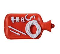 Kit de bolsa de café Enema - Kit de limpieza de colon para agua y café Enema en casa, sin BPA, bolsa de agua caliente (2 cuartos), manguera de 5 pies de largo