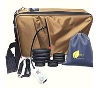 Kit de bolsa de calentador portátil para piedras de masaje caliente, juego de 16 piedras calentadoras