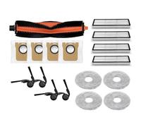 Kit de bolsa de filtro de cepillo para Xiaomi para aspiradora robot Mijia H50 Pro 0V42GL