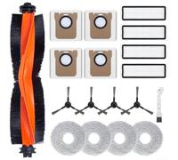 Kit de bolsa de polvo de paño de filtro para aspiradora X10/X10+/X20+/X20 Pro/X20 Max/M30/M30 Pro, recoge eficazmente la suciedad, el polvo, los desechos