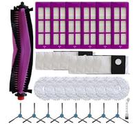 Kit de bolsa de polvo de paño de fregona lateral principal para Eureka J15 Pro para Ultra(B)