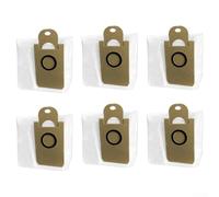 Kit de bolsas de polvo de repuesto para RV1 Pro y RV1 Pro Max, paquete de 6, bolsas de filtro de tela no tejida compatibles con aspiradora, color blanco para + caqui