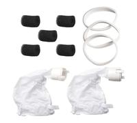 Kit de bolsas de repuesto para limpiador de piscina para Polaris 360 y 380 (K13/K16), neumáticos C10 para Polaris 180/280/360/380 y depuradores de manguera de barrido para Polaris serie 180-3900