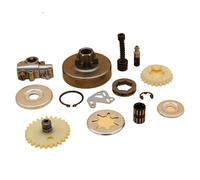 Kit de bomba aceite rodamiento arandela tambor llanta rueda dentada embrague 3/8 "para Stihl 038 MS380 MS381 piezas repuesto motosierra jardín