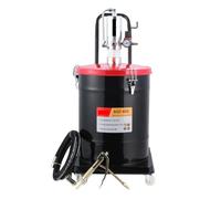 Kit de bomba barril grasa neumática alta presión, Material acero 12L, 20L, 35L, 40L, accionada por aire con carro y pistola engrase Industrial(35L)