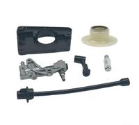 Kit de bomba de aceite de motosierra para motosierras 4500 5200 5800 45CC 52CC 58CC marca china incluye cubierta de bomba, manguera de filtro de aceite de engranaje sin fin