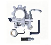 Kit de bomba de aceite para 044 MS440 Sistema de lubricación de motosierra con accesorio de tubería de filtro de engranaje helicoidal