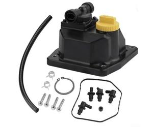 Kit de bomba de combustible con 15 piezas individuales, incluyendo conectores de junta y abrazaderas para una implementación completa en OEM