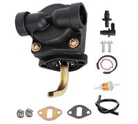 Kit de bomba de combustible de motor 12-559-02-s compatible con Ch11 Ch12.5 Ch13 Ch14 Ch15 Ch16 Cv13 Cv15 Cv16 para cortacésped y tractor de jardín reemplaza 12-559-01-s Unidad de plástico negro