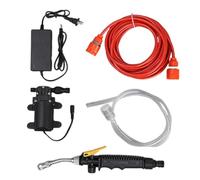 Kit de bomba de lavado portátil para limpiador de alta presión con manguera de salida de agua de 6 m limpiador de aire acondicionado doméstico máquina de limpieza kit lavado de coches rociador de