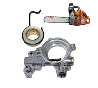 Kit De Bomba De Para Motosierra: Reemplazo Del De Lubricación, Conjunto De Transmisión De Engranaje Helicoidal, Juego De Bomba De Profesional Para Leñadores Arboristas | Kit De M