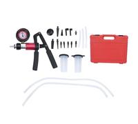 Kit de bomba de purga de freno de mano, multifuncional, kit de bomba de vacío manual de purga de frenos sin esfuerzo, líneas de embrague y sistemas hidráulicos en 5 minutos para garaje