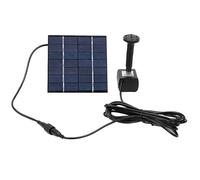 Kit de Bomba Fuente Solar Juego Agua Alimentada por para Jardín y Piscina