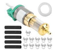Kit de Bomba Para Calentador Diésel, 12 V 22 ml Bomba Gasoil Para Calentadores Diésel o de Gasolina de 1 Kw a 5 Kw Incluye 1 Línea de Combustible, 5 Mangueras de Conexión Y 10 Abrazaderas