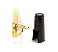 Kit de boquilla de cabeza de flauta para saxofón alto con tapa de hebilla de metal, accesorios para instrumentos musicales, accesorios para saxofón
