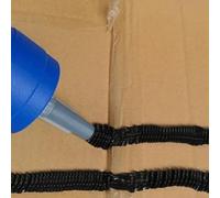 Kit de boquilla de calafateo 5 unids estilo cilíndrico para herramientas de calafateo tipo cartucho con longitud exterior aproximada de 56 mm