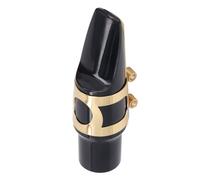 Kit de Boquilla de Saxofón Alto, Clip Premium, Resistencia 2.5 Cañas, Sombrero de Plástico y Almohadilla de Boquilla, Adecuado para Cualquier Saxofón Alto Estándar de Marca