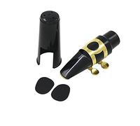 Kit de boquilla de saxofón alto saxo boquilla de plástico con cañas de hebilla y almohadillas para profesionales para principiantes