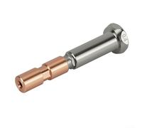 Kit de boquilla extrusora de acero endurecido de 0,4 mm para cualquier cúbico para Kobra para 3 Max compatible de alta velocidad resistente al calor