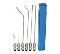 Kit de boquillas de lavado a presión | 6 piezas Quick Connect Stainless Steel Nozzles,Power Washer Hose Attachment - for Cleaning Washing Service Gutter Roof Eave Ground Under House Car Garden