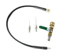 Kit de boquillas de limpieza diseñado para el mantenimiento de electrodomésticos, incluyendo secadoras, lavavajillas, calentadores de agua y grietas de jardín con manguera de 60 cm (A)
