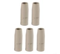 Kit de boquillas de soldadura antiadherentes, 5 piezas para soplete 15AK MB15 MIG MAG con construcción de metal para un uso duradero en condiciones exigentes