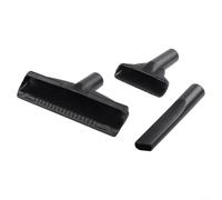 Kit de boquillas de vacío de 3 piezas con herramienta para hendiduras y boquillas de gulper para mangueras de 1-1/4 pulgadas y varitas de extensión, accesorios de polipropileno para limpieza del hogar