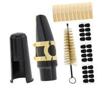 Kit De Boquillas Para Saxofón Alto, 36 Uds. Con 1 Boquilla/10 Uds. 2,5 Cañas/24 Uds. Almohadillas Para Cojines/1 Juego De Boquillas Para Saxofón Con Cepillo Kit de Saxofón