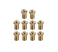 Kit de boquillas V6 10 Uds for Hotend E3D V5, boquilla 0,2/0,3/0,4/0,6mm, Compatible con impresora 3D I3 Mega A8 Prusa MK3/MK3S(0.6MM 10PCS Kits)