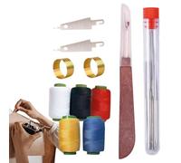 Kit de Bordado - 36 Piezas de Accesorios de Costura | Juego de Agujas de Bordar - Juego de Herramientas de Aguja e - Kit de Costura Completo para Principiantes Profesionales, Agujas de