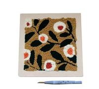 Kit de bordado de aguja genérico | Kit de bordado para principiantes | Punch Needle Embroidery Kitt para principiantes | Con patrones, aguja, aro