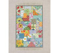 Kit de bordado Le Bonheur des Dames Petit Point "Alfombra patchwork", contado, 1