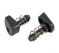 Kit de botón de bloqueo de repuesto para amoladoras 9523nb, paquete de 2 piezas de interruptor de husillo incluyendo resortes y pines, montaje de plástico de metal para mantenimiento de herramientas