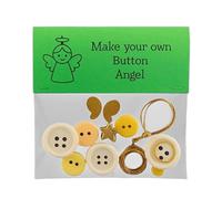 Kit de botones para manualidades navideñas: juego creativo para hacer , colores brillantes, fácil montaje para diversión estacional | Ideal para entusiastas de madres e hijos, proyectos de fies