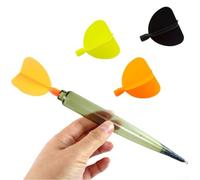 Kit de boya de pesca en el mar, flotador visible para marcar líneas en olas y viento, 23,5 cm de longitud