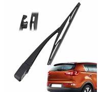 Kit de Brazo de limpiaparabrisas Trasero de 12 Pulgadas para KIA Sportage MK 3 SL 2010 2011 2012 2013 2014 2015, Parabrisas, portón Trasero y Ventana.