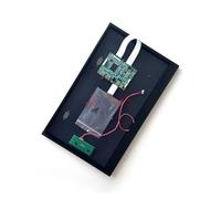 Kit de bricolaje compatible con B156XTN03, B156XTN04 y B156XTN07. Carcasa metálica + tarjeta controladora. 1366 x 768. Panel portátil mini HDMI de 15,6", USB Micro EDP de 30 pines.(B156XTN04.6 and Cas