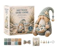 Kit de bricolaje de gnomos con cuentas 3D, mini kit de artesanía de gnomos con cuentas para adultos y principiantes, juego de arte de cuenta hecho a mano con instrucciones