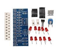 Kit de bricolaje de lámpara de controlador de módulo LED de luz de flujo de agua - Placa de circuito electrónico con temporizador NE555 y contador decimal CD4017 - Controlador de