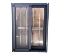 Kit de bricolaje de ventanas correderas de aluminio con sello resistente a la intemperie para una fácil instalación en balcón y patio