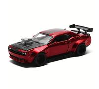 Kit de Bricolaje DODGE Challenger 1:36 - Aleación de , Puertas Abatibles y Acción de Retroceso, Coleccionable - para Regalos de Halloween y Navidad para el Invierno y Ramadan Mubarak