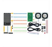 Kit de bricolaje para altavoz Bluetooth de doble canal con espectro musical, práctica de soldadura, piezas de placa de circuito WK-56-90