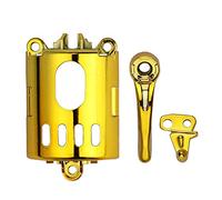 Kit de bricolaje para cortadora de pelo inalámbrica, elegante y kit de repuesto de cubierta de motor, incluye interruptor de encendido y barra ajustadora, 4 colores disponibles, alta temperatura,