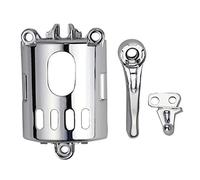 Kit de bricolaje para cortadora de pelo inalámbrica, elegante y kit de repuesto de cubierta de motor, incluye interruptor de encendido y barra ajustadora, 4 colores disponibles, alta temperatura,