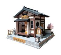 Kit de Bricolaje para Sala de Té en Miniatura, Decoración Artística Y Fotográfica Japonés.
