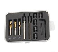 Kit de brocas de soldadura HSS de 13 piezas con diseño especial para perforación de metal segura y eficaz