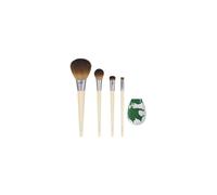 Kit de brochas y esponjas de maquillaje EcoTools Core Five para sombras de ojos, rubor, bronceador, delineador y base, esponja para difuminar maq