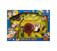 Kit de Broma - 32x23.5x3cm 12.6x9.25x1.18 Pulgadas Juego de Broma Esponja 15 Piezas de Trucos | Juegos de bromas de Humor Cajas de Chistes para Pedos Familiar Entretenimiento de Risa Paque